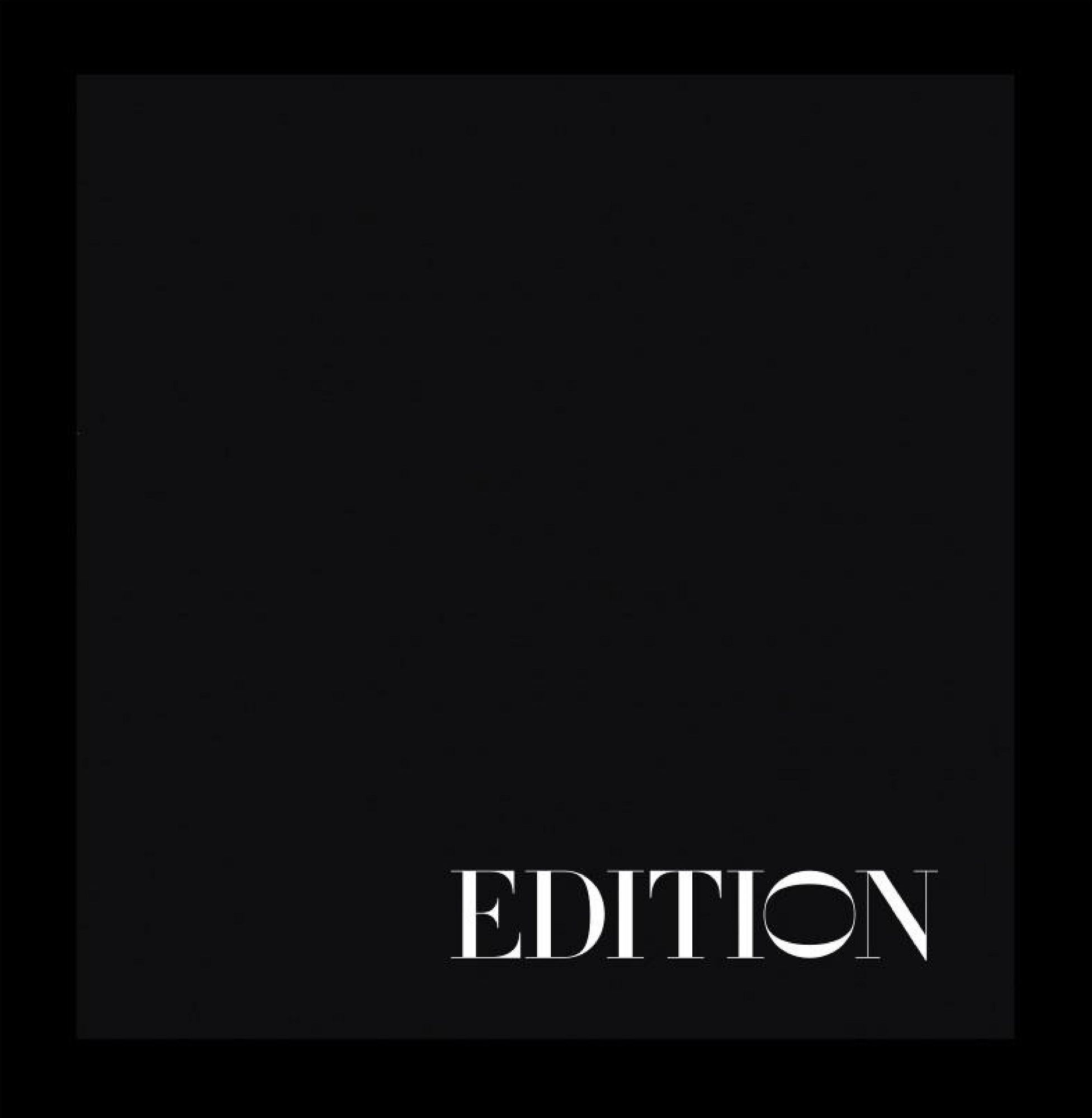 The Editions Hotels - 4" x 4" Black Cotton Napkins, Rolls of 200 units - Full Case 1