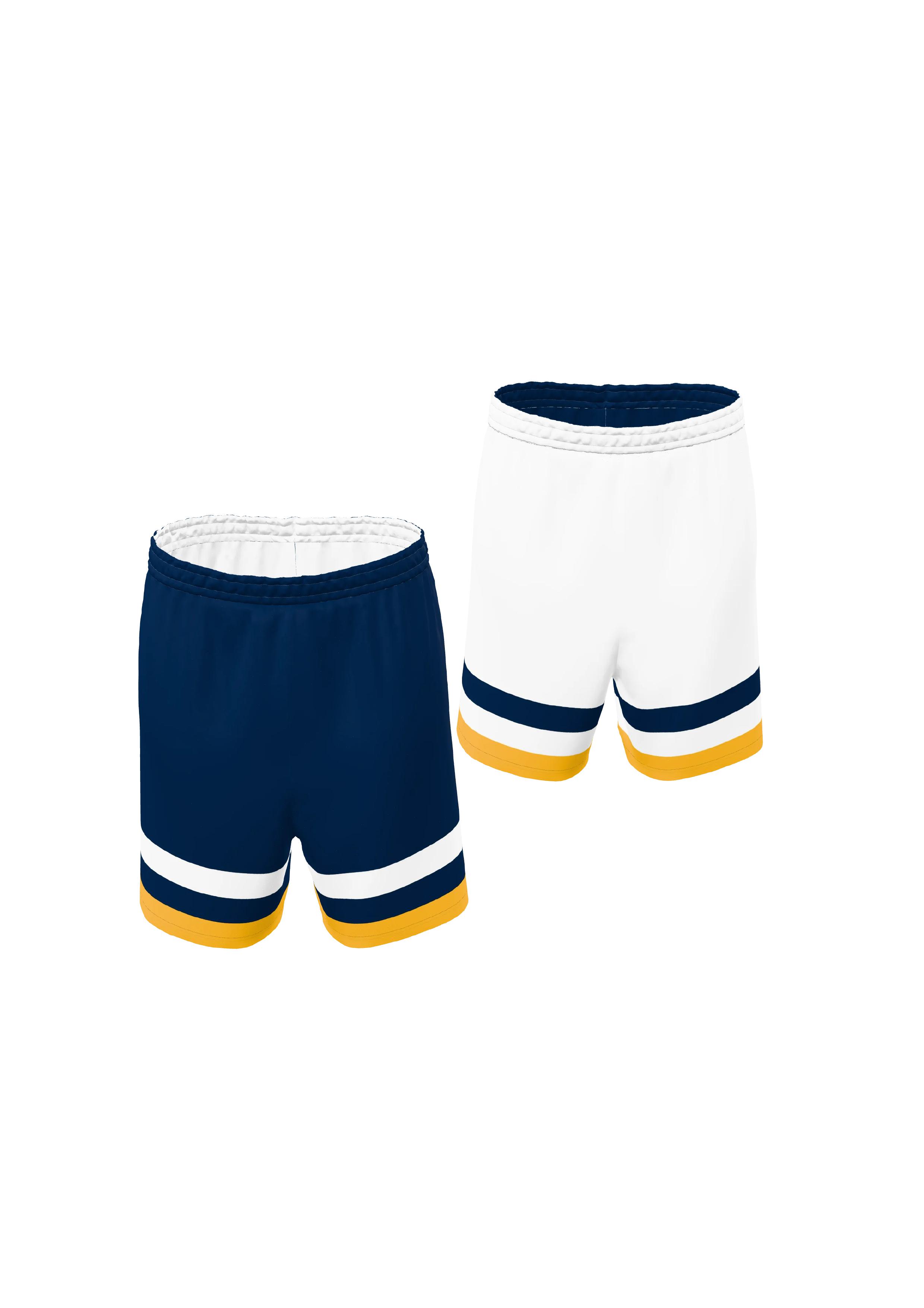 Ladies/Girls Basketball Single Ply Shorts Reversible 5"