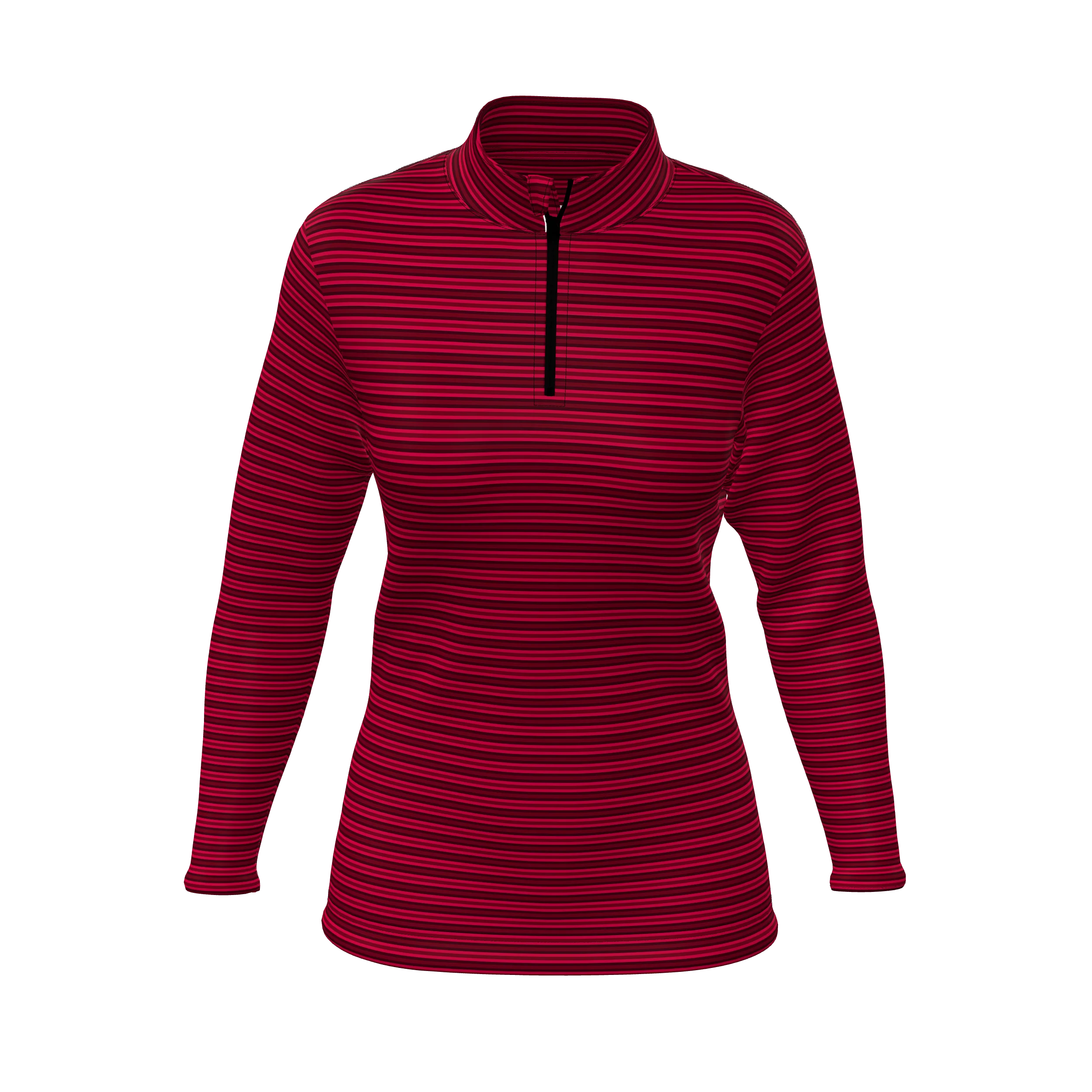 PREMIUM LADIES 1/4 ZIP LS