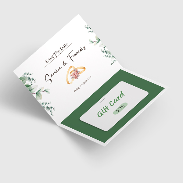 Cards with Gift Card Holder (Slits) Greeting Cards