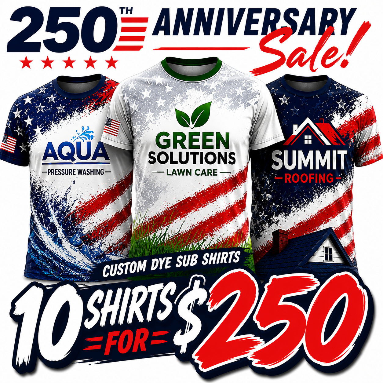America 250 Shirt Sale