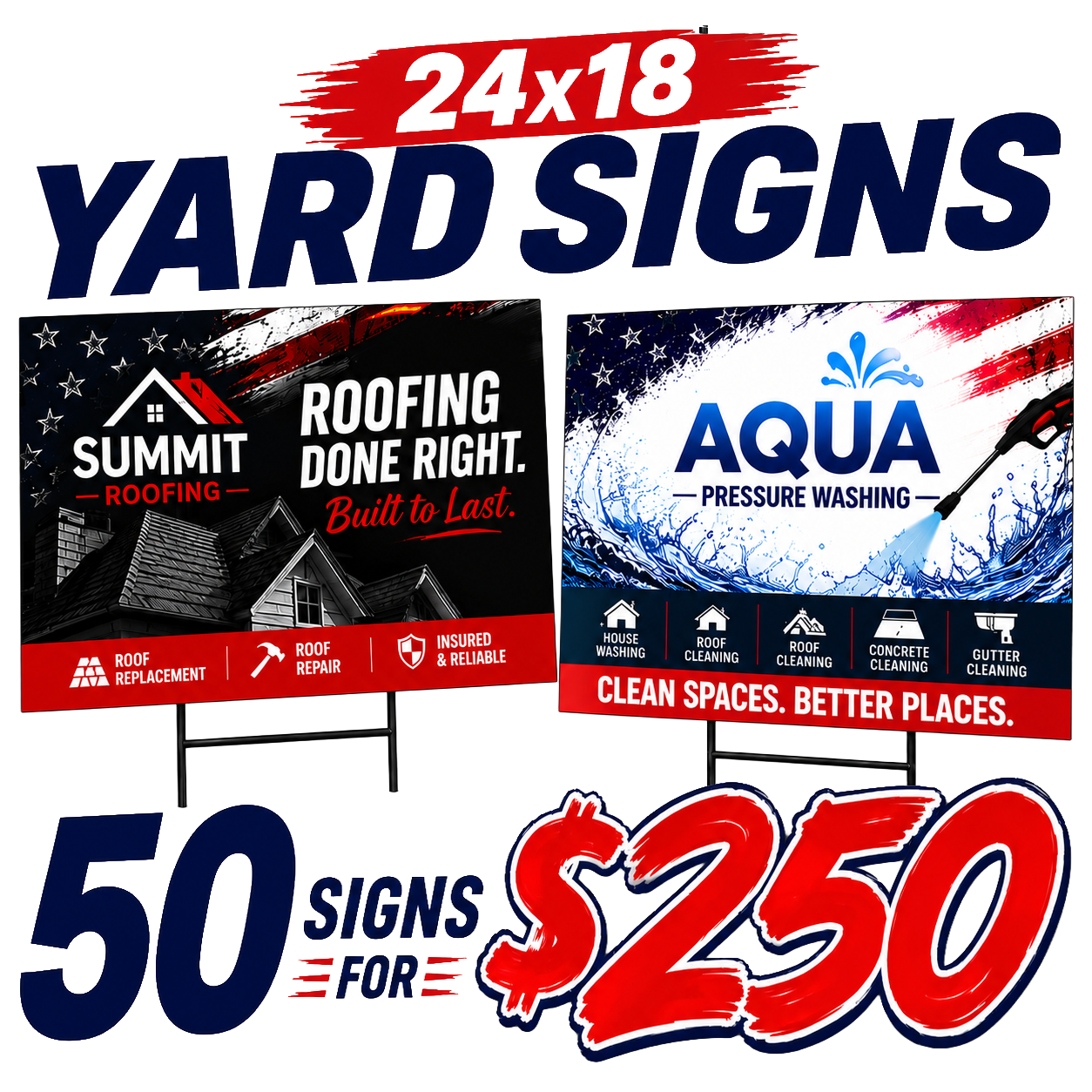 America 250 Sign Sale