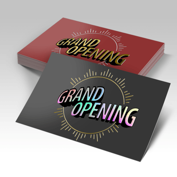 Dual Raised Postcards