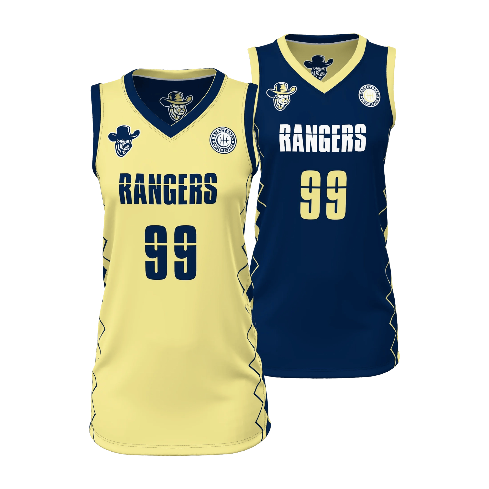 WOMEN’S BB V-NECK REVERSIBLE