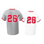 Mens Soccer V-Neck SS Rev 2-Ply 4