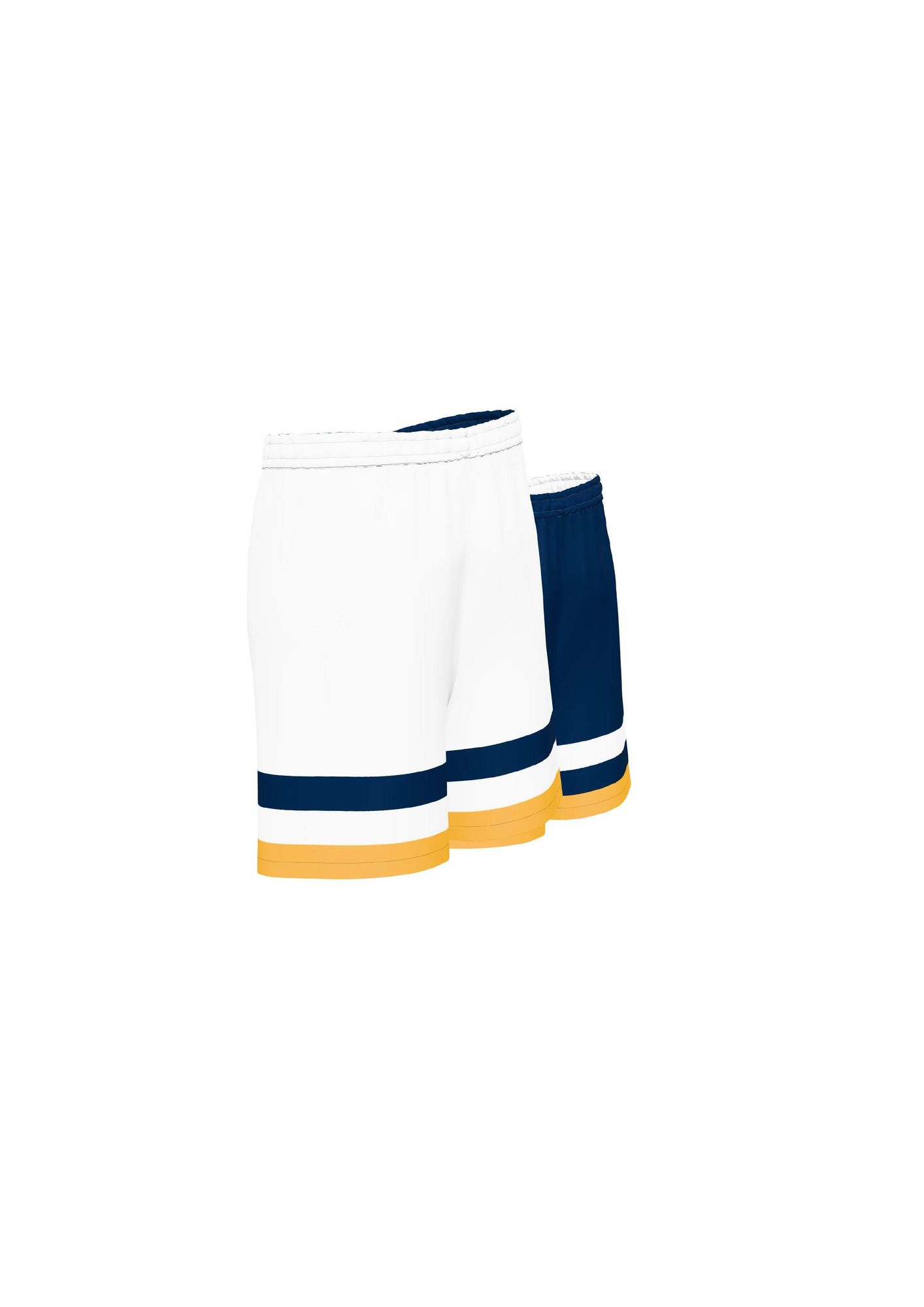 Ladies/GIRLS BASKETBALL SINGLE PLY SHORTS REVERSIBLE 5"