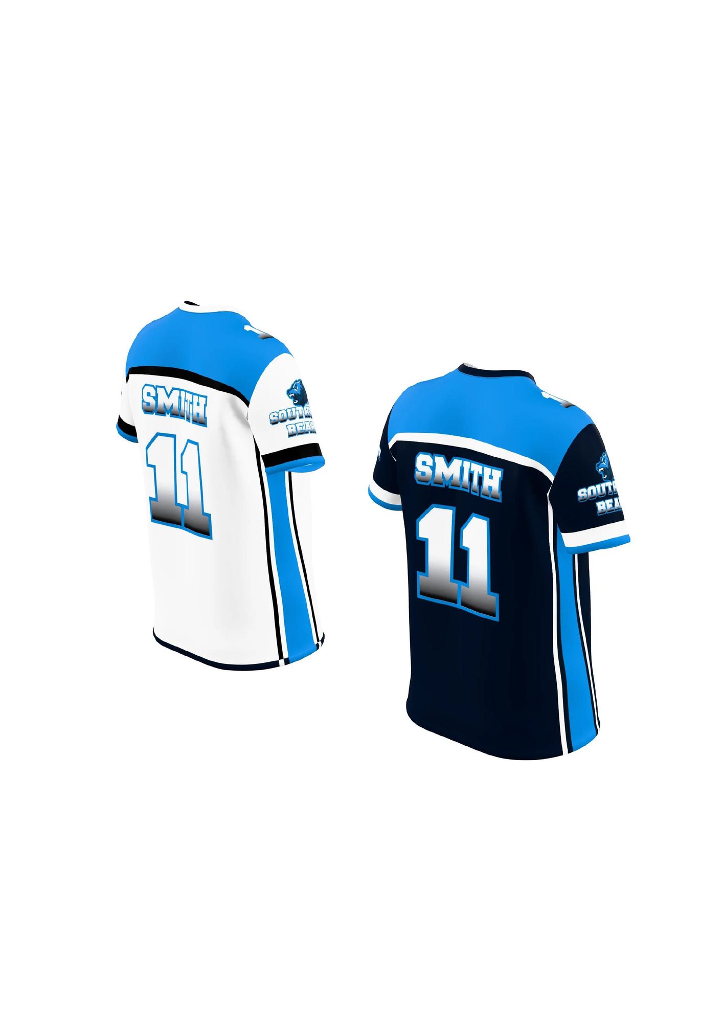 WOMEN´S REVERSIBLE FOOTBALL FAN JERSEY SINGLE PLY