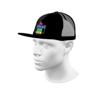 Flat Bill Hat Mesh Back