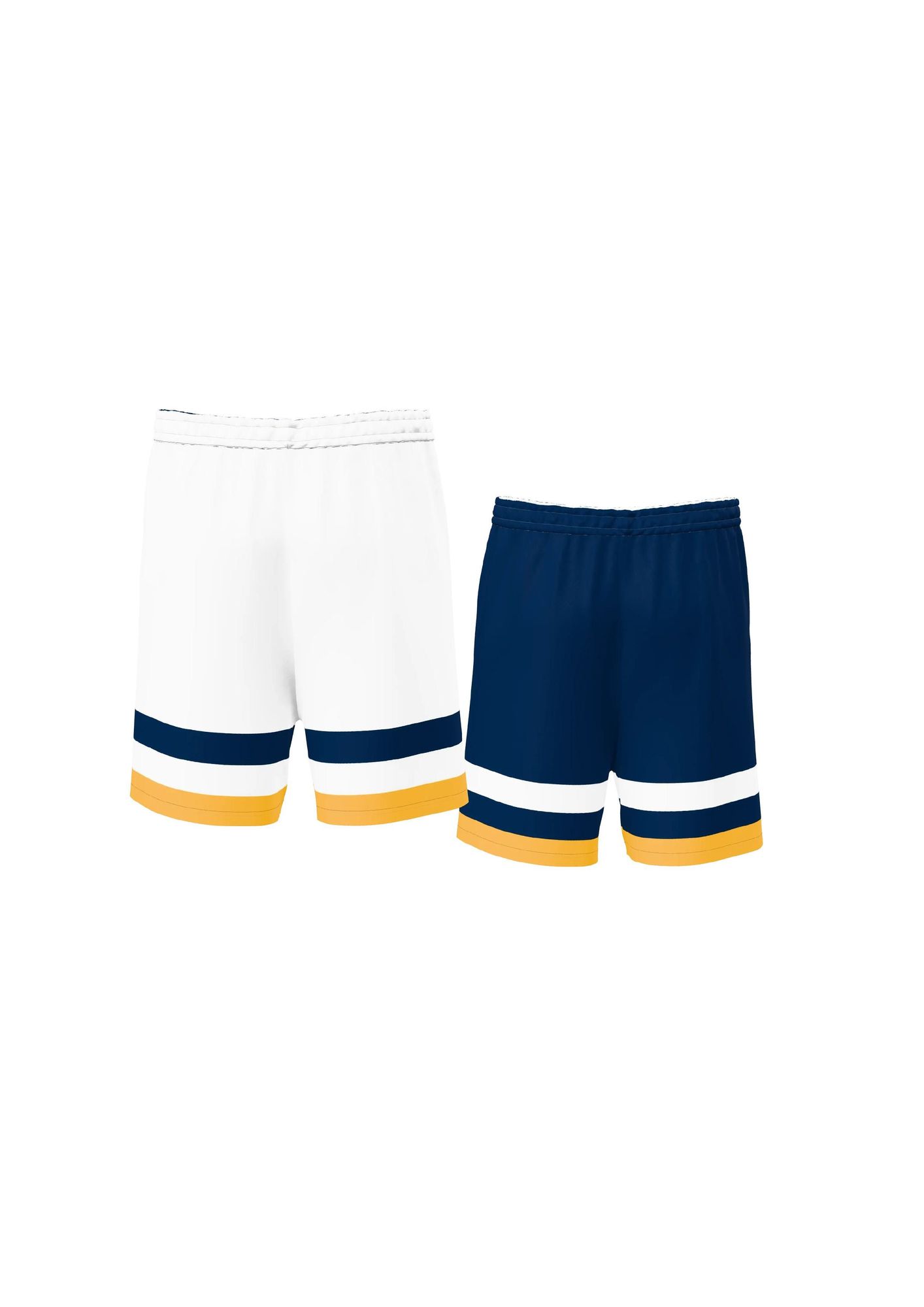 Ladies/GIRLS BASKETBALL SINGLE PLY SHORTS REVERSIBLE 5"