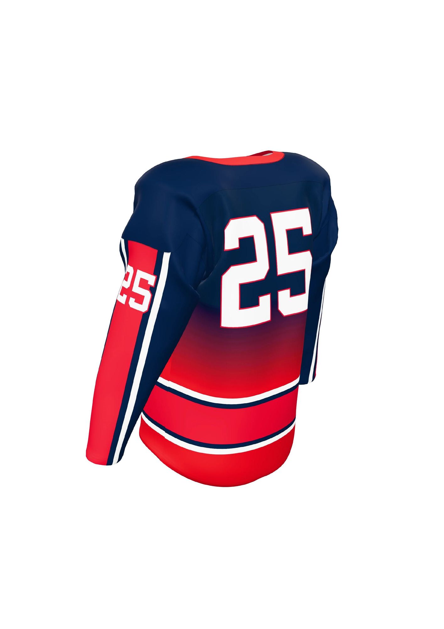 MEN'S HOCKEY GAME LACE NECK 6