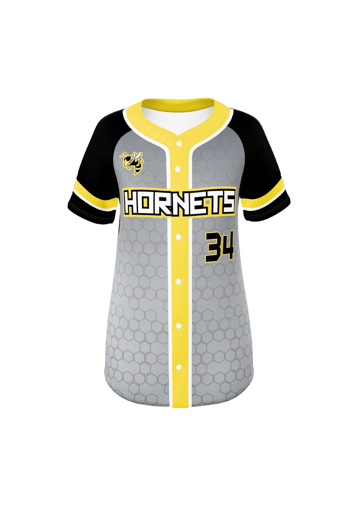 WOMEN'S SOFTBALL FULL BUTTON