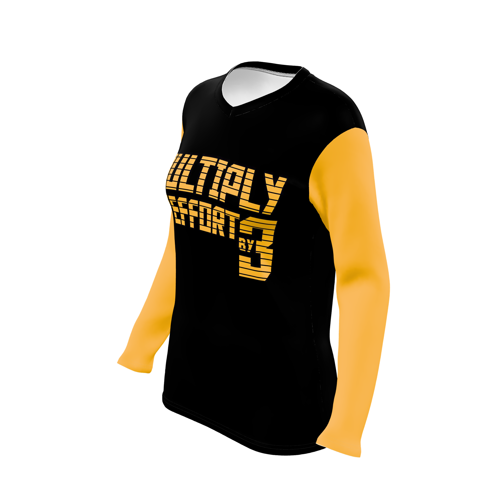 WOMEN'S V-NECK LS BASICS