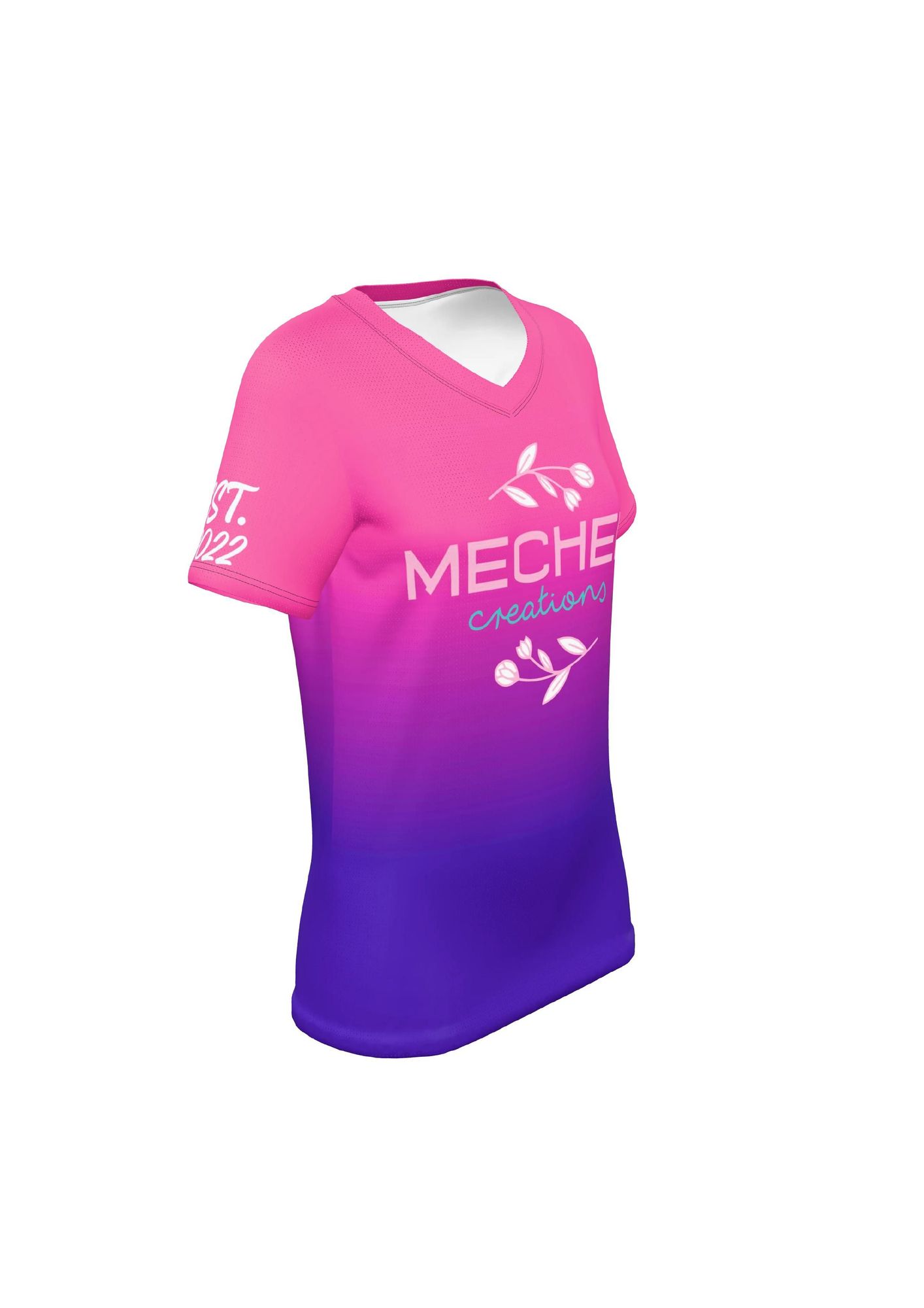 WOMEN'S V-NECK SS (BASICS) 8