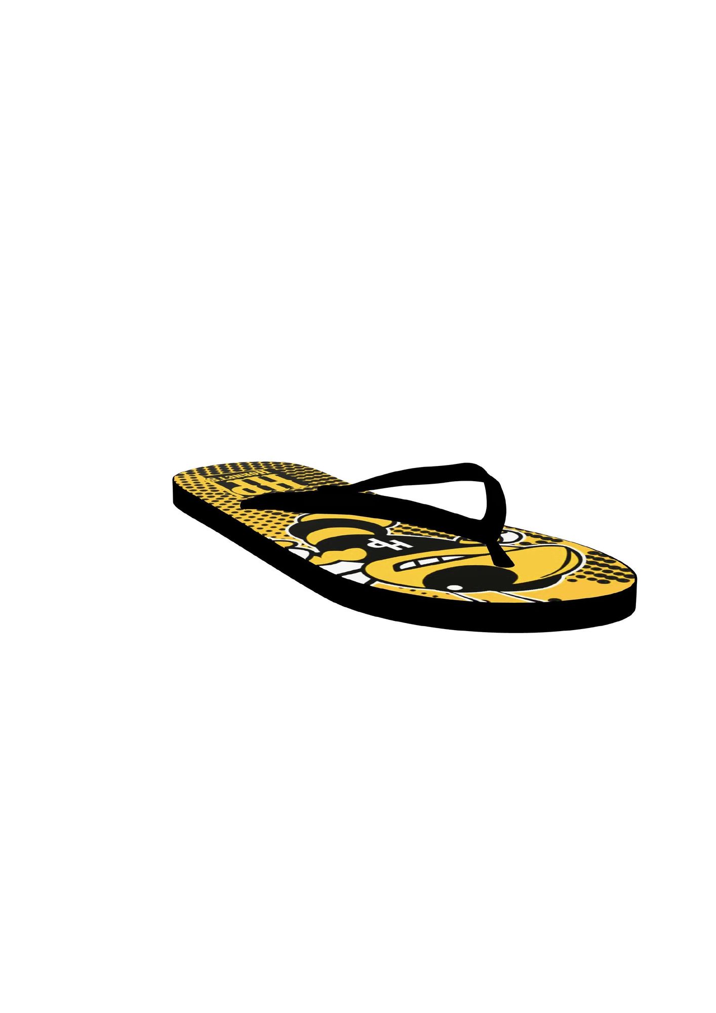 Graphic zorie/flip-flop