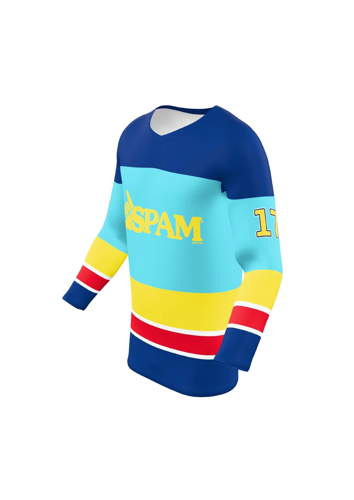 MEN'S HOCKEY FAN JERSEY V-NECK 2