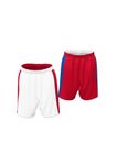 Ladies/GIRLS BASKETBALLSINGLE PLY SHORTS REVERSIBLE 7"