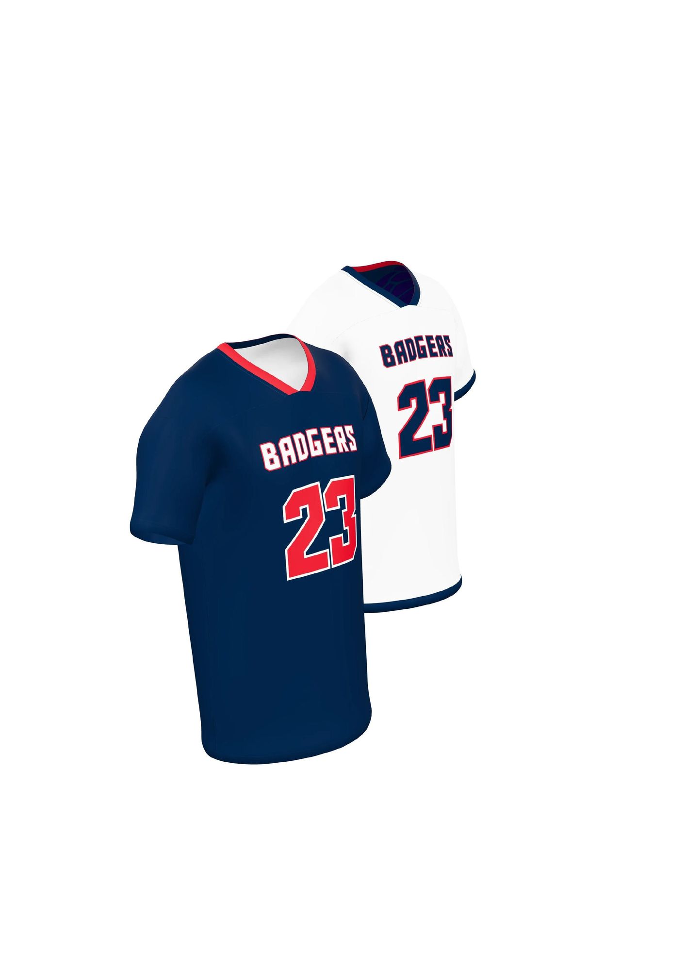 MEN´S FOOTBALL FAN JERSEY REVERSIBLE SINGLE PLY