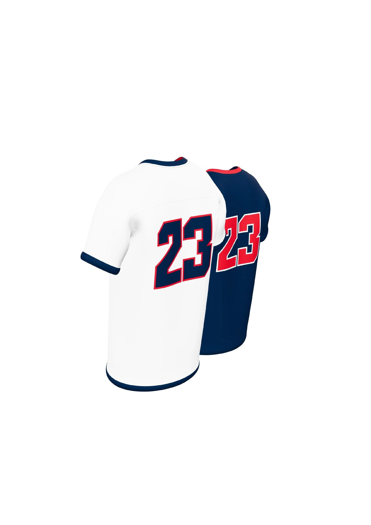 MEN´S FOOTBALL FAN JERSEY REVERSIBLE SINGLE PLY