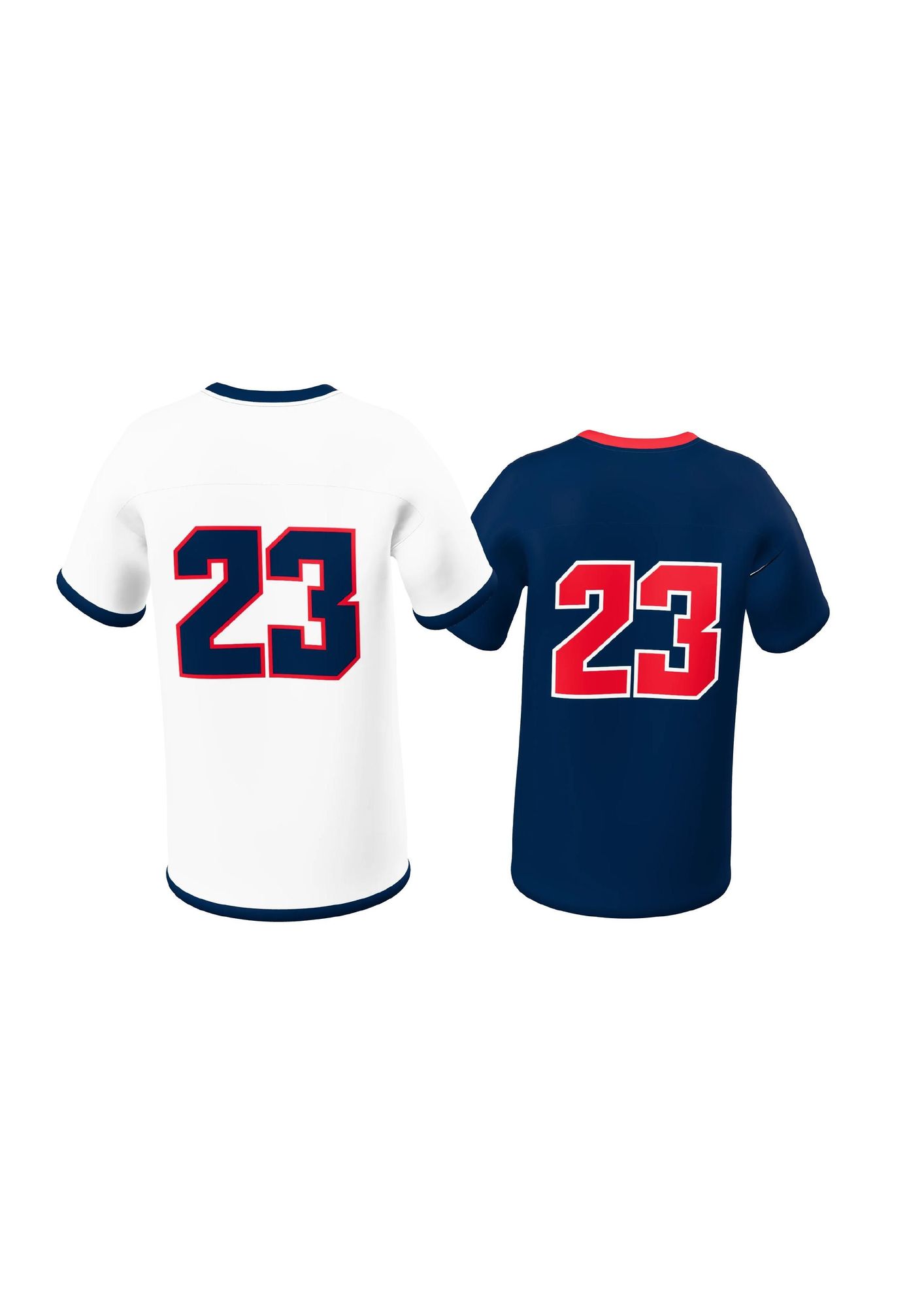 MEN´S FOOTBALL FAN JERSEY REVERSIBLE SINGLE PLY