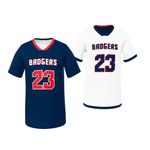 Mens Football Fan Jersey Reversible Single Ply 1