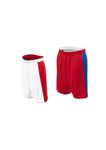 Ladies/GIRLS BASKETBALLSINGLE PLY SHORTS REVERSIBLE 7"