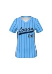 Ladies V-NECK SS (softball)