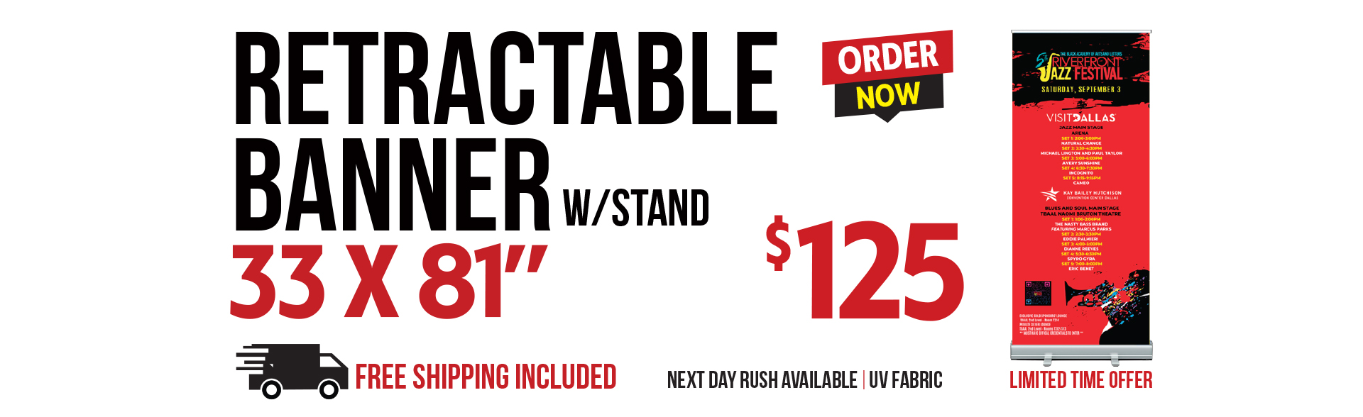 Retractable Banenr Stand