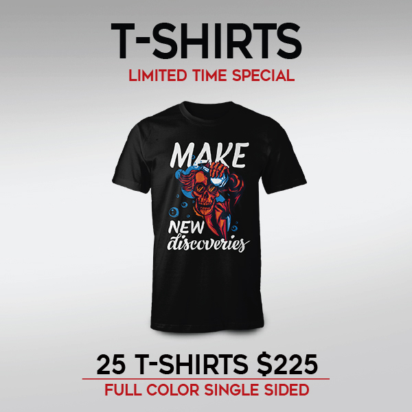 T-Shirt Special 25/$225