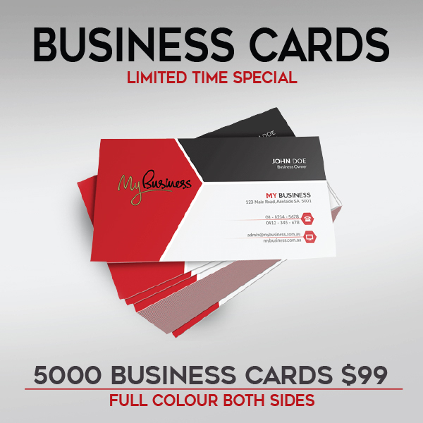 5,000 Business Cards for $99