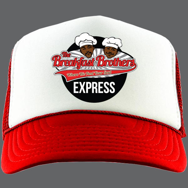 Breakfast Brothers Express Trucker Hat Print Noise
