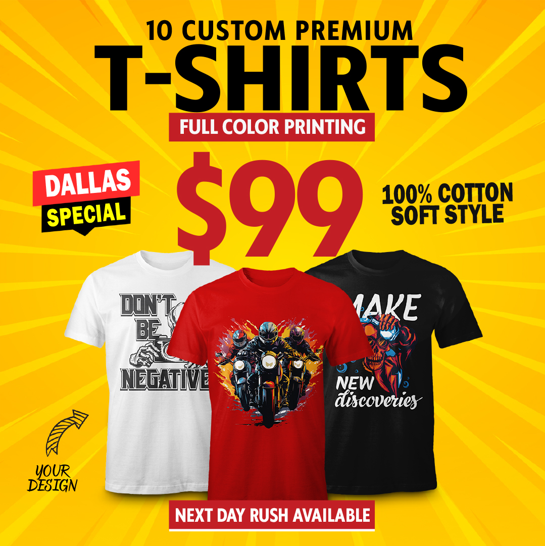 T-Shirt Special 10/$99