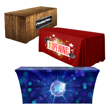 Trade Show Printed Table Covers