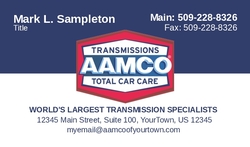 AAMCO Horizontal Non Photo