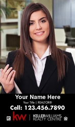 KWRC Vert Red Bar for Name