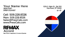 Remax Corner DRK Blue Diag Bal