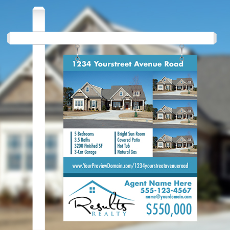 Real Estate Yard Signs