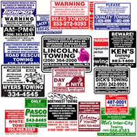 Coro Impound Signs Coro Impound Signs