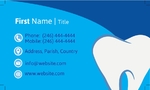 Dental Business Card Back