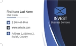 Business Blue Front