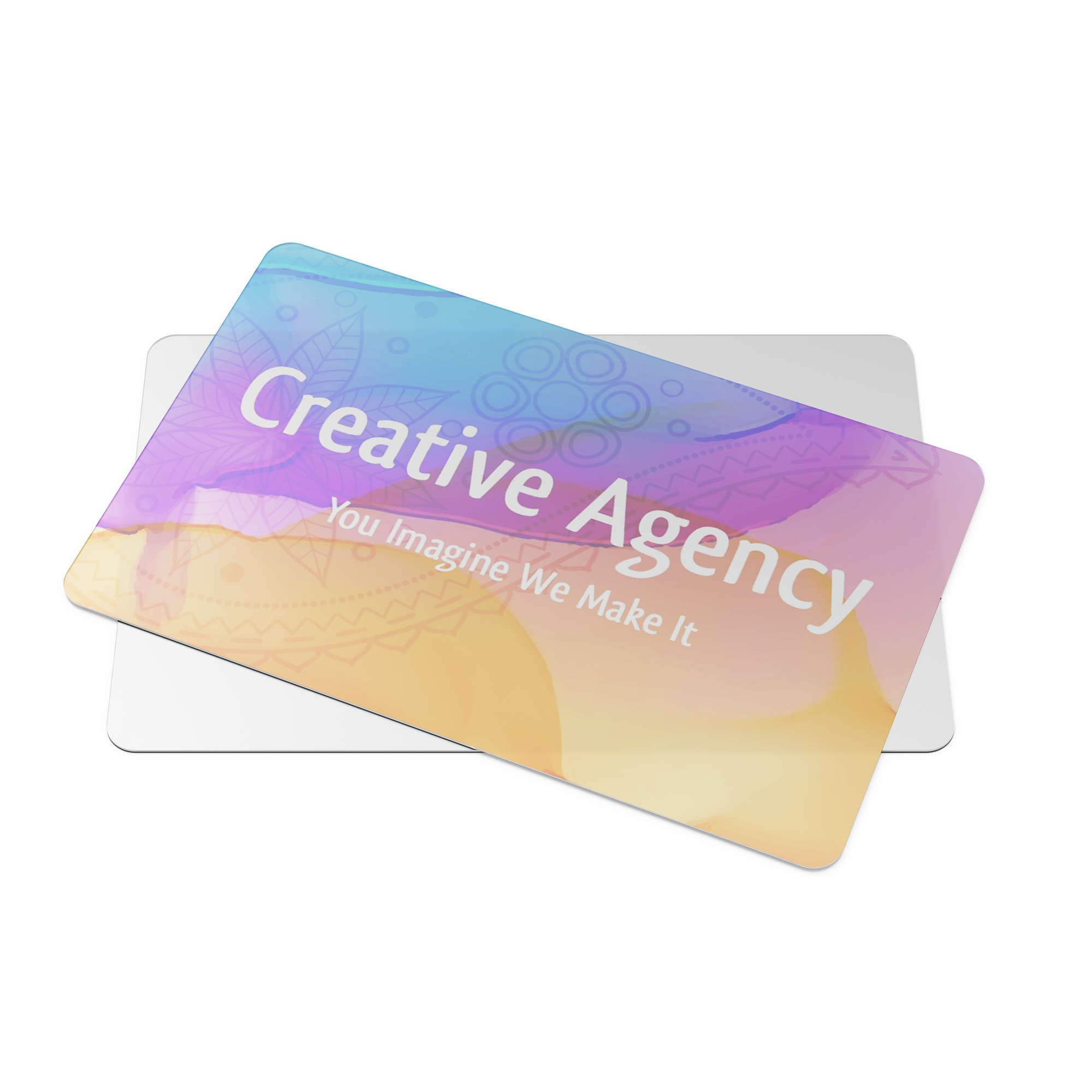 Custom plastic cards for various uses, like business card or membership.