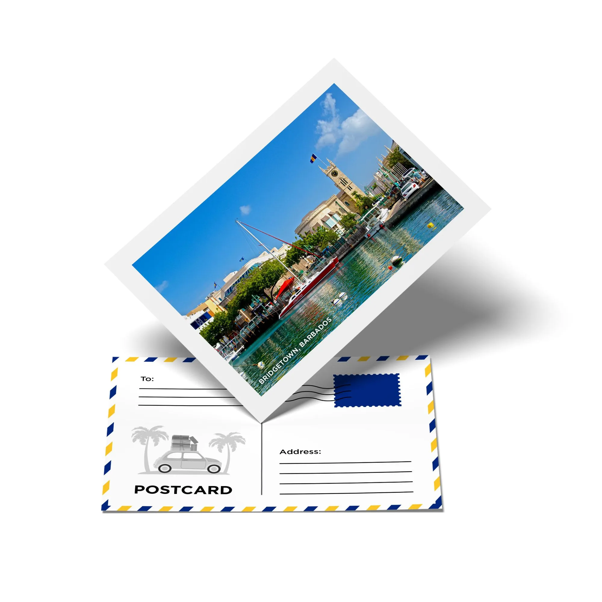 Assorted postcards for marketing and personal use.