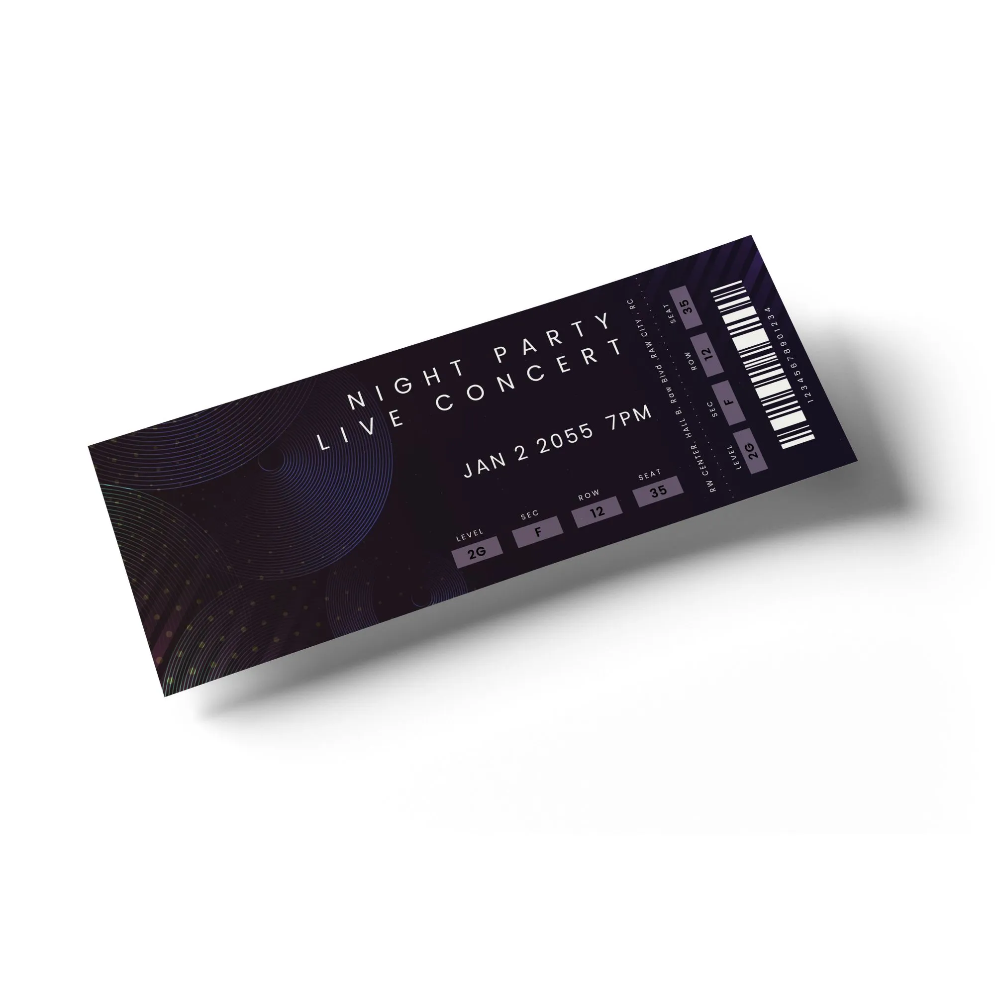 Tickets Variety of tickets for events and admissions.