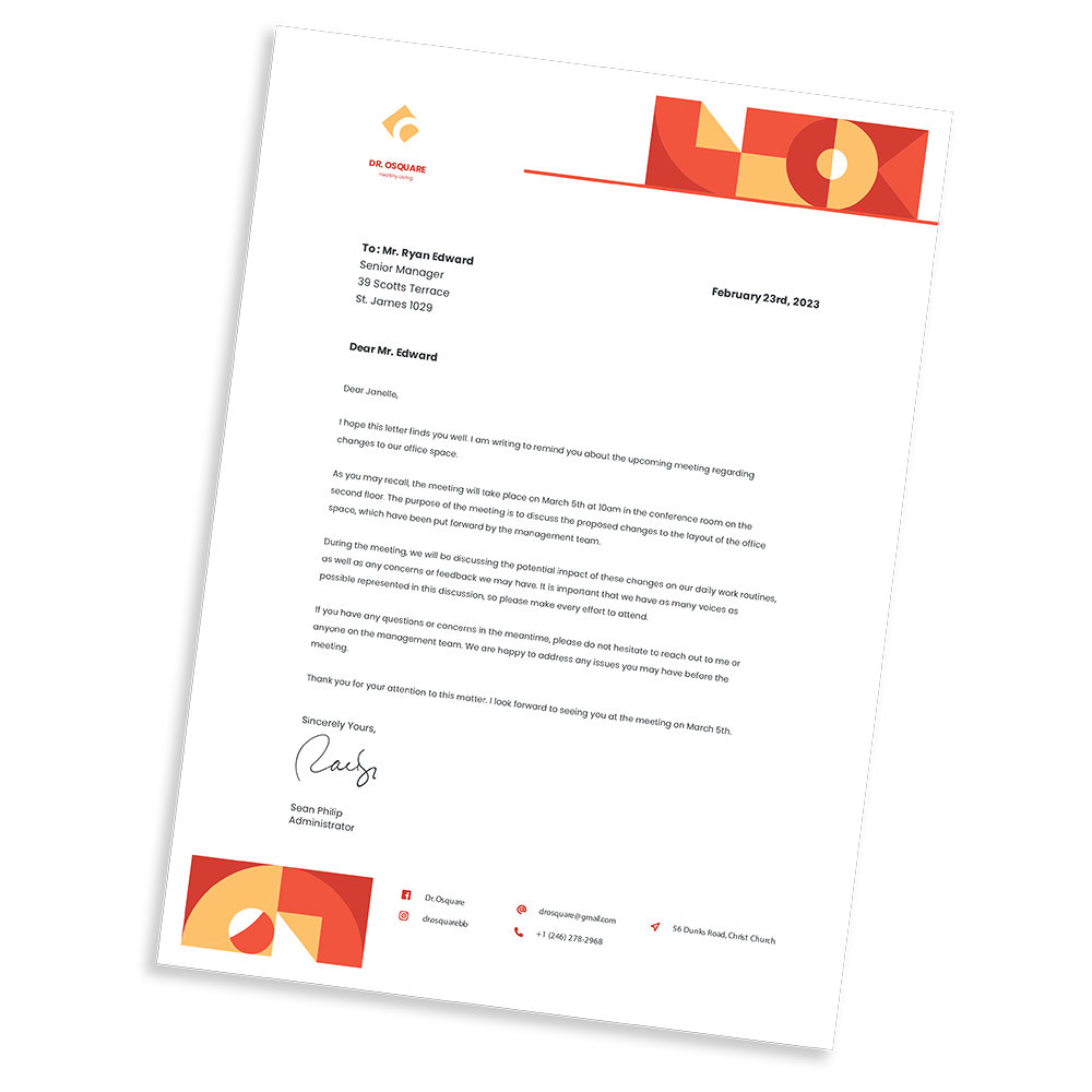 letterhead