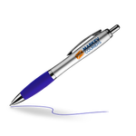 Blue -  Grip Click Pen