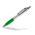 Green -  Grip Click Pen