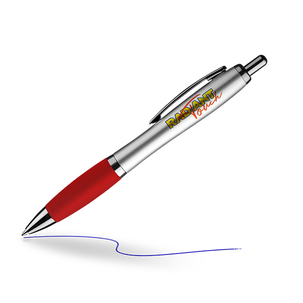 Red -  Grip Click Pen