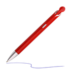Red Nova Click Pen