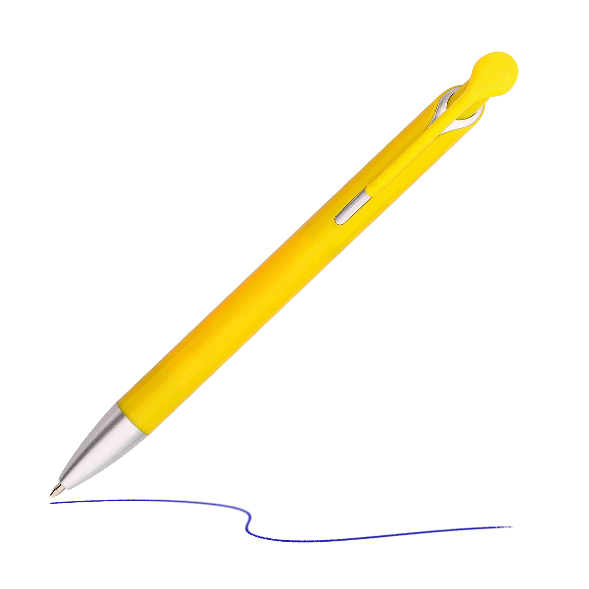 Yellow Nova Click Pen