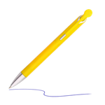 Yellow Nova Click Pen