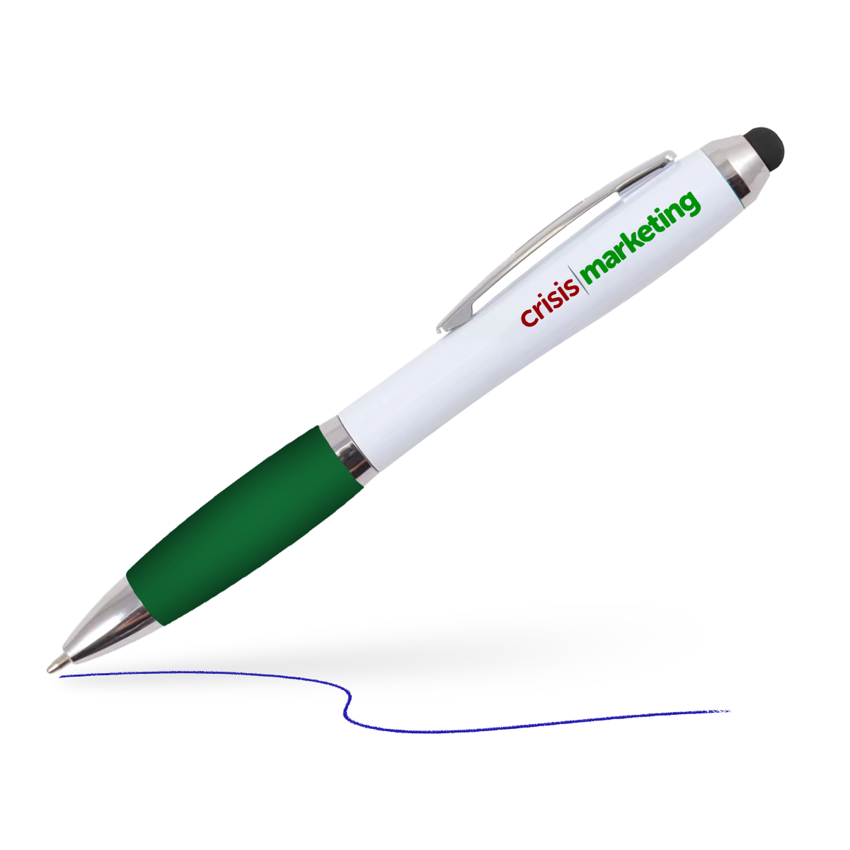 Green - Colour Grip Stylus Pen